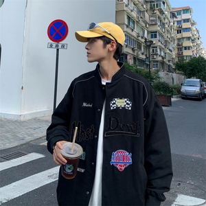 Wt168-P58新款美式街头刺绣棒球服飞行员夹克图片