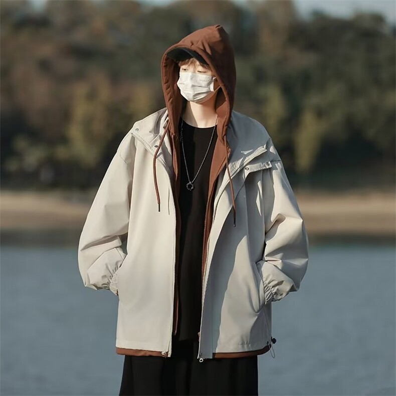 美式秋冬季新款假两件外套JW16P70,女装短外套,星座1116-2