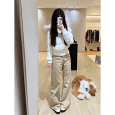1506A/G78540/P89法式设计感大毛领字母印花连帽棉服，男装棉衣，星座1506A