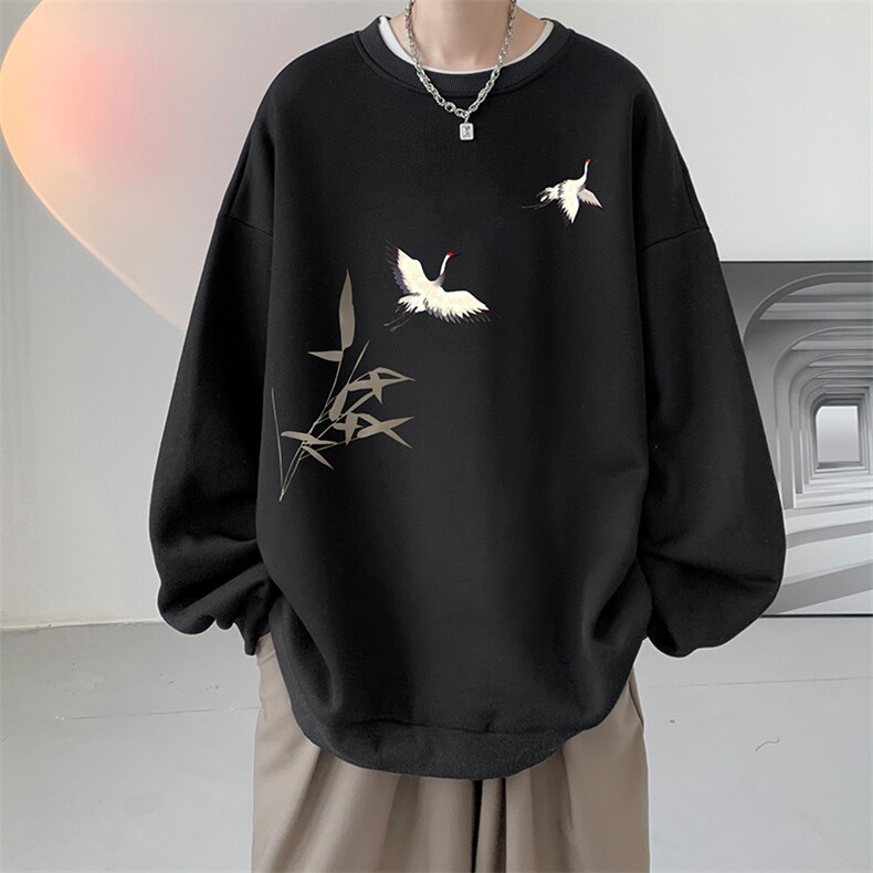 8XL圆领卫衣男超大码胖子肥佬大号长袖t恤S6394-P28，男装卫衣，电商A040