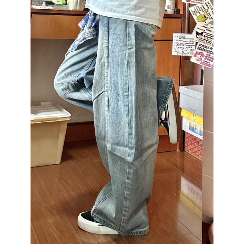 美式高街方巾弯刀牛仔裤ZK0428-特批55,男装牛仔裤,星座313A(原308A-2)