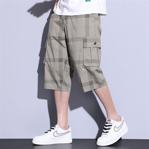 BB3820夏季男装宽松薄款休闲裤直筒运动修身六分裤短裤P50，男装休闲裤，电商B360