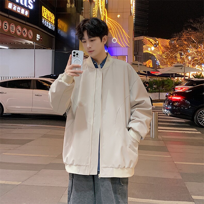 秋季新款现货户外棒球领夹克男冲锋衣外套DSA157B-JK7803-特P65,男装夹克,电商A157B