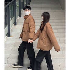 现货抖音得物可供视频冬季三防加厚羽绒棉衣外套面包棉服AM999，男装棉衣，电商A443
