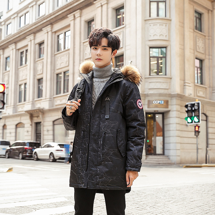 2020电商B247冬季新款流行户外抗寒迷彩羽绒保暖舒适男MY808-P190，男装羽绒服，电商B247
