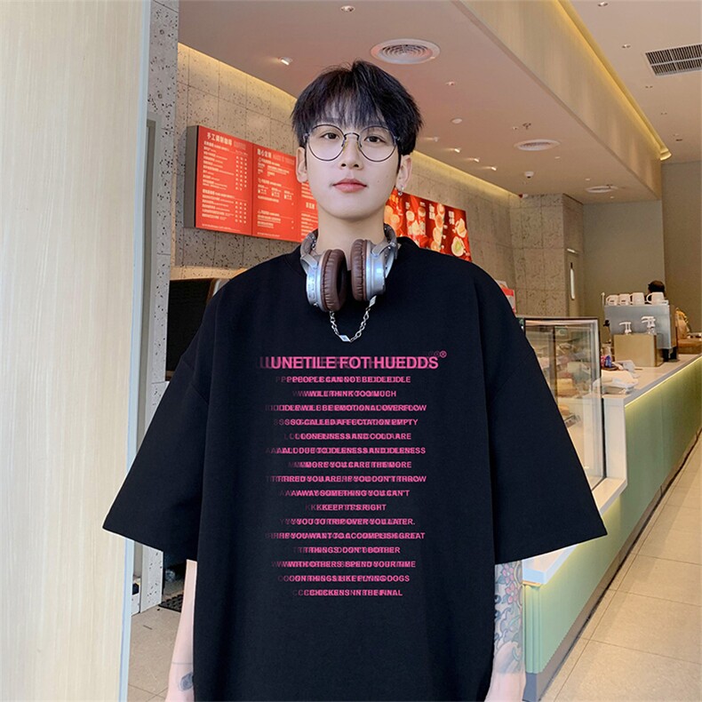 潮纯棉220克T4311P23得物抖音直播短袖T恤重磅280克TB4311批28,男装T恤,电商C408(原B339-1)