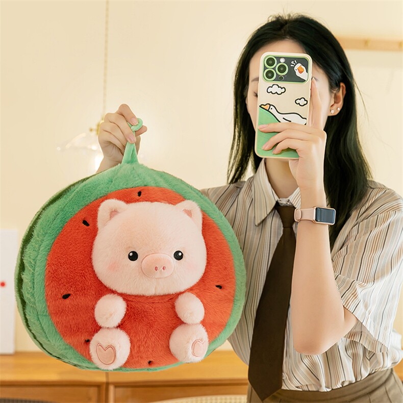 可爱水果抱枕，乐贝儿网供