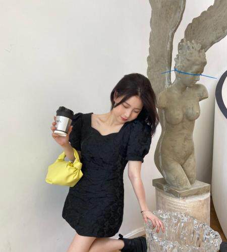 露背蝴蝶结连衣裙,女装连衣裙,ceelphy