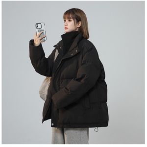 今年流行2025冬季假两件羽绒棉服高品质中性百搭外套M870-TP100图片