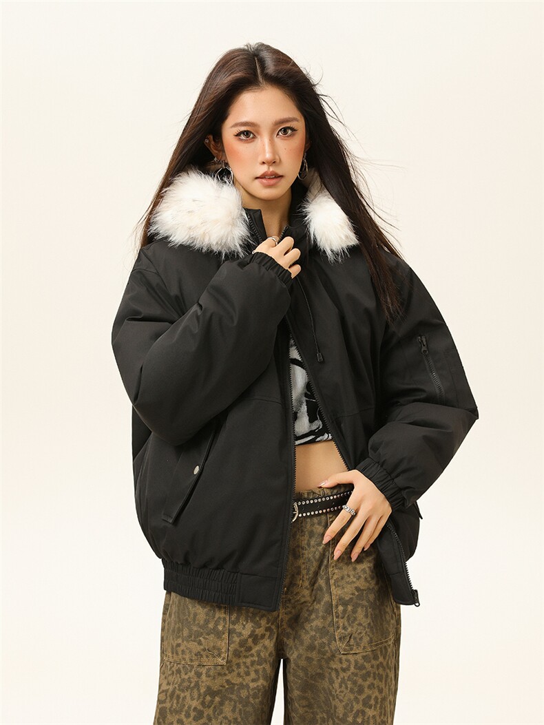 高街潮牌休闲棉衣潮流宽松棉服A161-9982,男装棉衣,电商A161