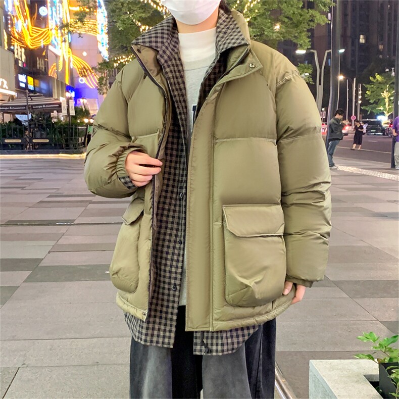 得物抖音新标90绒白鸭绒假两件羽绒服YR2379-P220控298大码图片