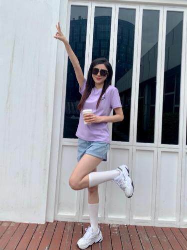 夏季新款彩色T恤，女装T恤，9·9九尚逸品