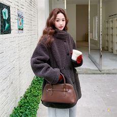 【有货】复古羊羔毛外套2C155-2376-P185-K278，女装棉衣/棉服，2C115