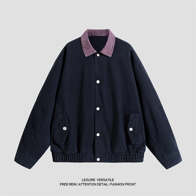 翻领卡哈特重磅时尚简约经典高级休闲百搭潮夹克外套JK1368-P98,男装夹克,星座1103-3