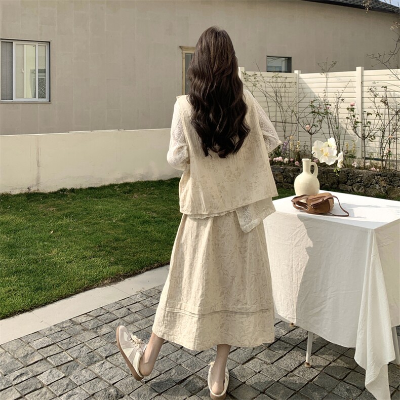 新款新中式提花三件套5540P175K288,女装套装/套裙,2C176