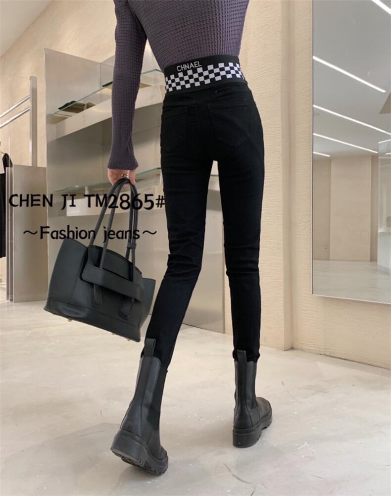 秋季棋盘格小脚裤，其它，臣己