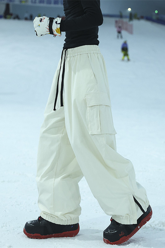 防水加绒内胆宽松工装滑雪裤XZ604-K141JR-P75控118,男装工装外套,星座604