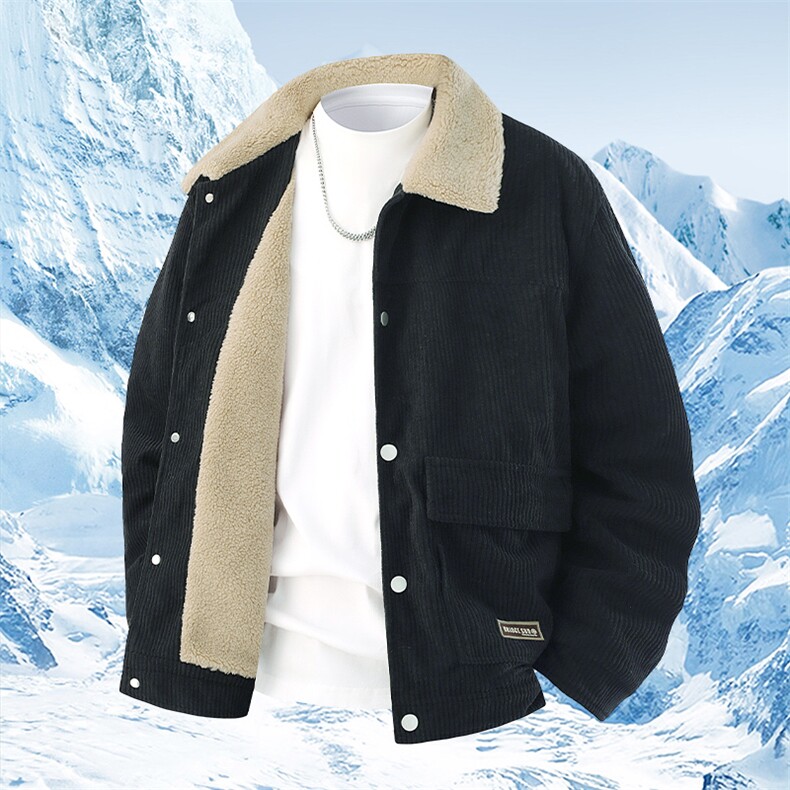 厂家直销春秋男外套商务风休闲男士单夹克新款宽松翻领夹克，男装夹克，星座1508