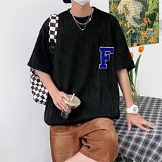 男城市风貌潮流T恤青春流行夏季时尚C7829P30，男装T恤，星座1116-2