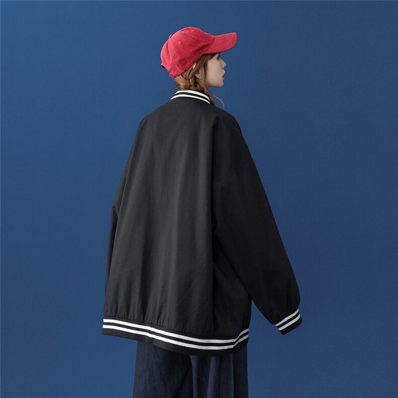 ！秋季潮流宽松休闲百搭夹克情侣棒球服外套G212P65控88---,男装夹克,A247A