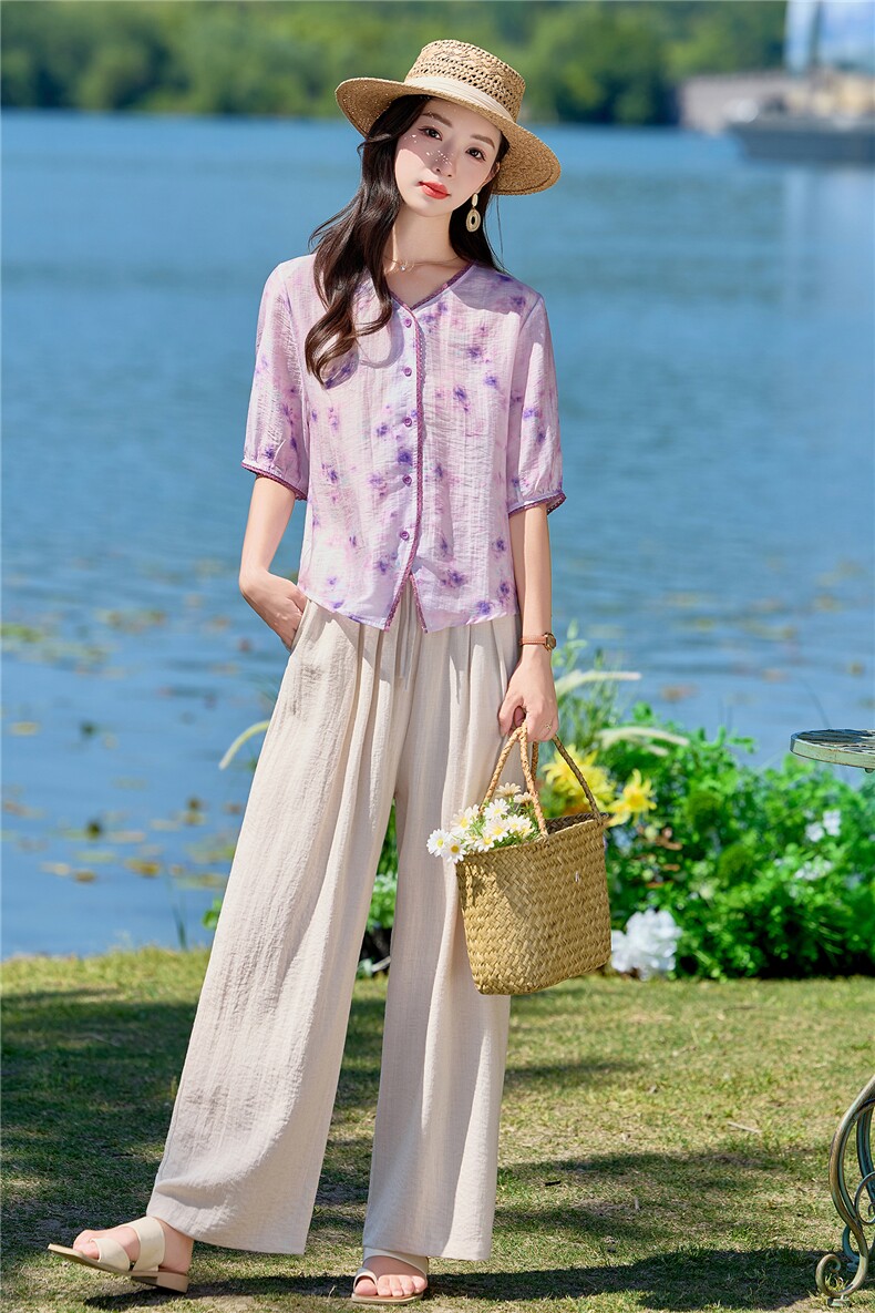 现货.新品2026年夏季时尚品质女士两件套套装,女装套装/套裙,依万里