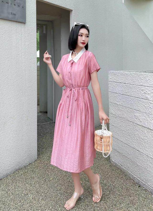 [现货]气质款连衣裙，三色、四个尺码，女装连衣裙，依柏璐(1F)