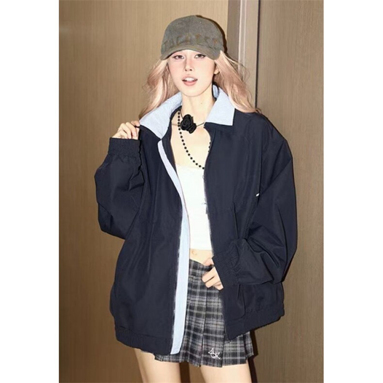 翻领运动上衣男女春秋季宽松百搭独特超好看夹克外套JM506，男装夹克，星座1116A（原606A-3）