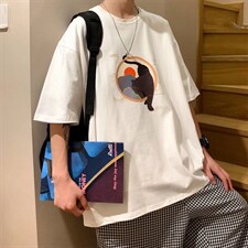 男圆领T恤宽松短袖T0506P30，男装T恤，星座1116-2