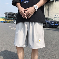 2022运动风新款休闲短裤男士韩版青少年中裤五分裤DK517特批16，男装休闲裤，星座718-1