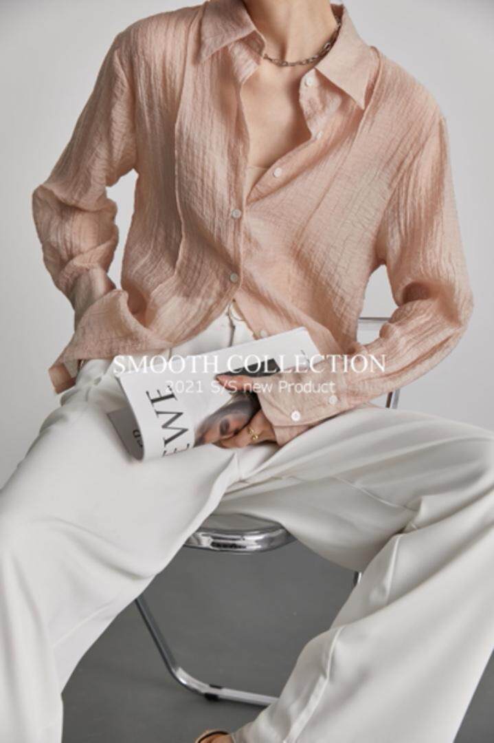 春季新品衬衣，女装，SMOOTH