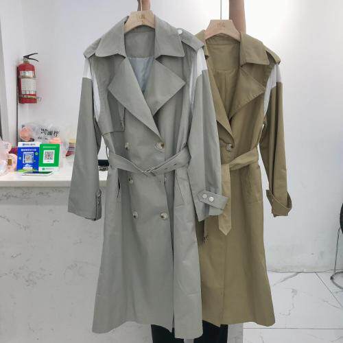 新款现货风衣，女装风衣，锦雅