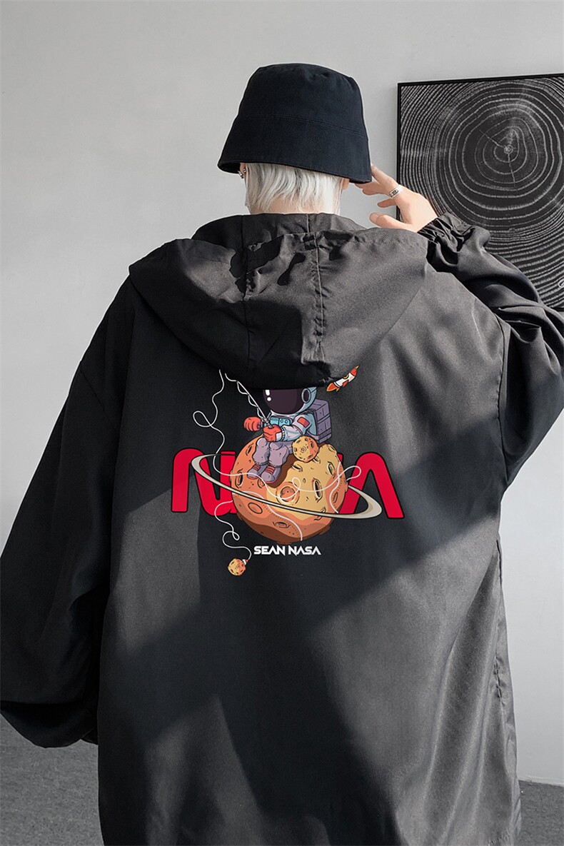 连帽夹克男大码胖子棒球服上衣外套JK65287-P45,男装夹克,电商A040