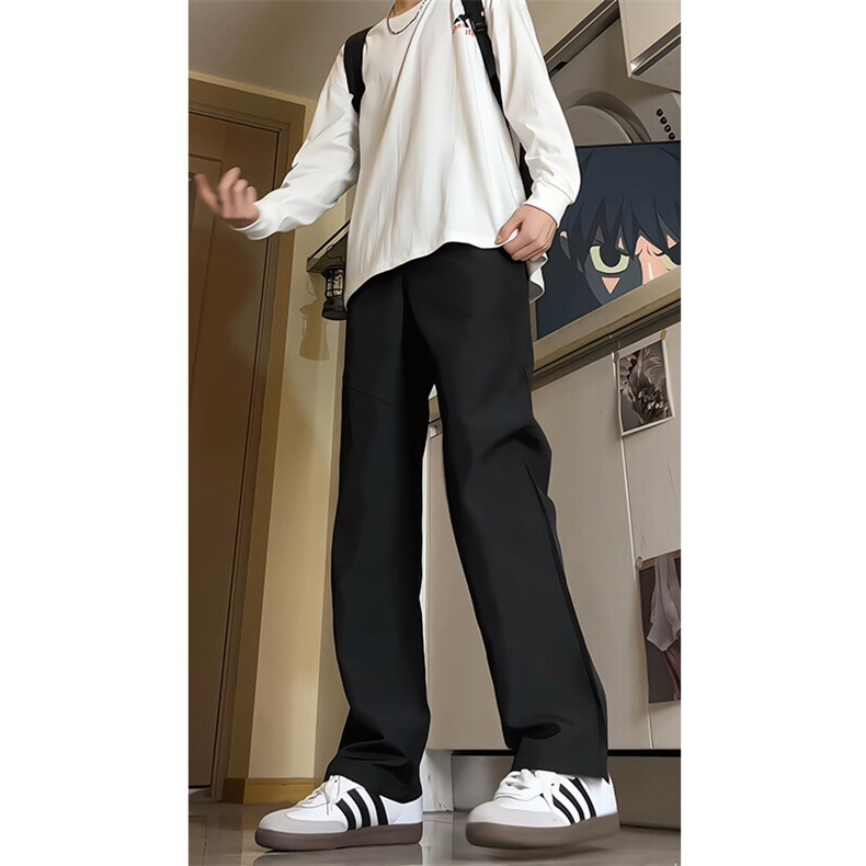 8XL-M春季户外冲锋裤男款薄款登山大码休闲百搭直筒裤子KZ013P50,男装休闲裤,电商B312