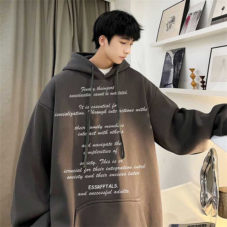 抖音得物供货可提供视频2024春季新款重磅美式卫衣DL1890,男装卫衣,电商A486