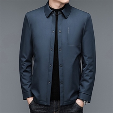 DZA88888钱塘2020-3商务休闲简约百搭中年男士冬季羽绒服P205，男装羽绒服，钱塘207-3