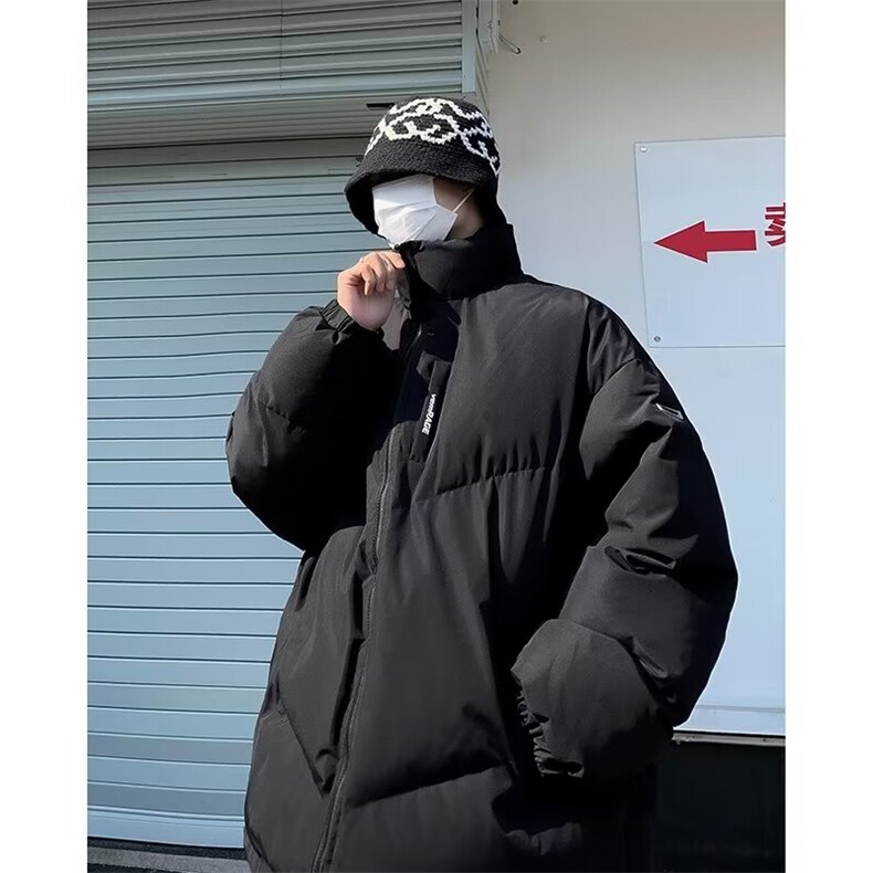棉服男韩版潮流高街帅气加厚2024冬季ins宽松棉衣外套MF128-P75,男装棉衣,星座412-3