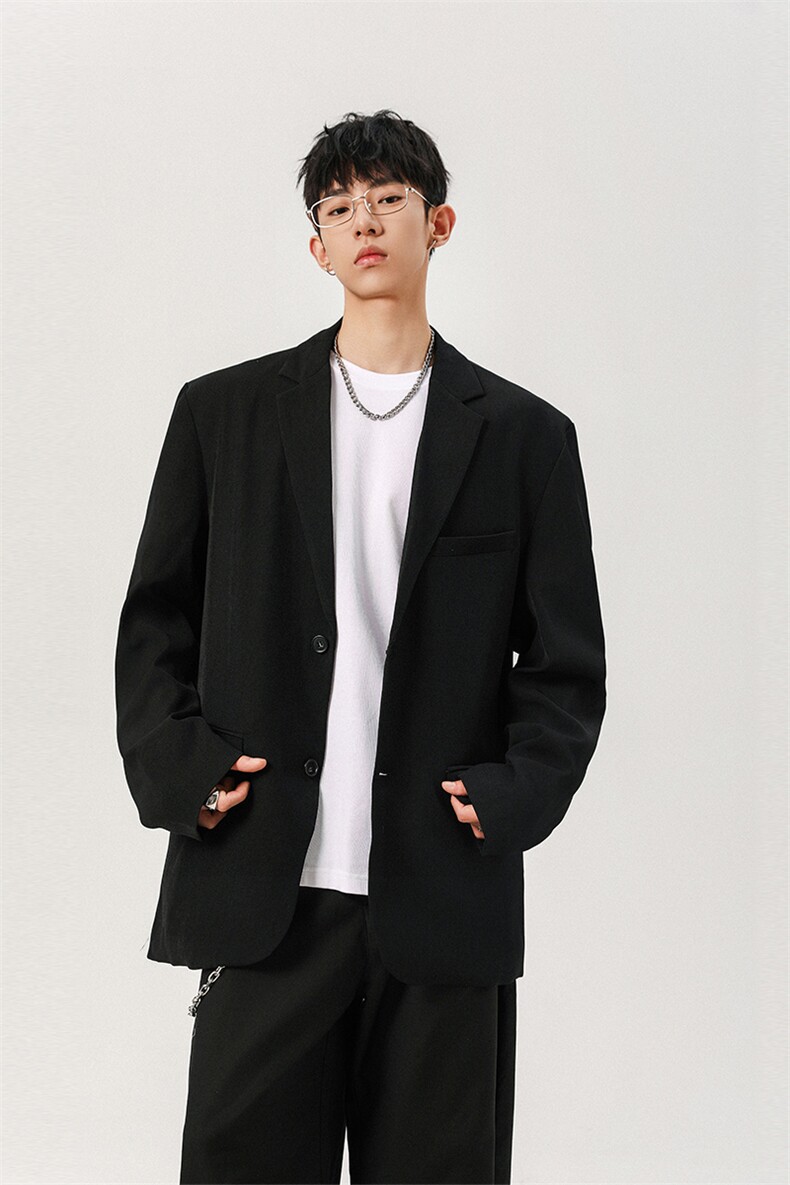 秋季新品西服韩风精致两粒扣休闲外套通勤装GS6997,男装西服,星座1206（原A206）