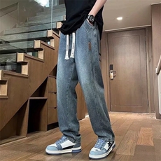 1506-1/K10551/P39牛仔裤男美式休闲直筒宽松阔腿工装裤子男款，男装牛仔裤，星座1506-1