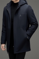 高端冬季新款男中年水貂派克服大衣中老年水貂内胆皮草中长款风衣，男装风衣，钱塘723