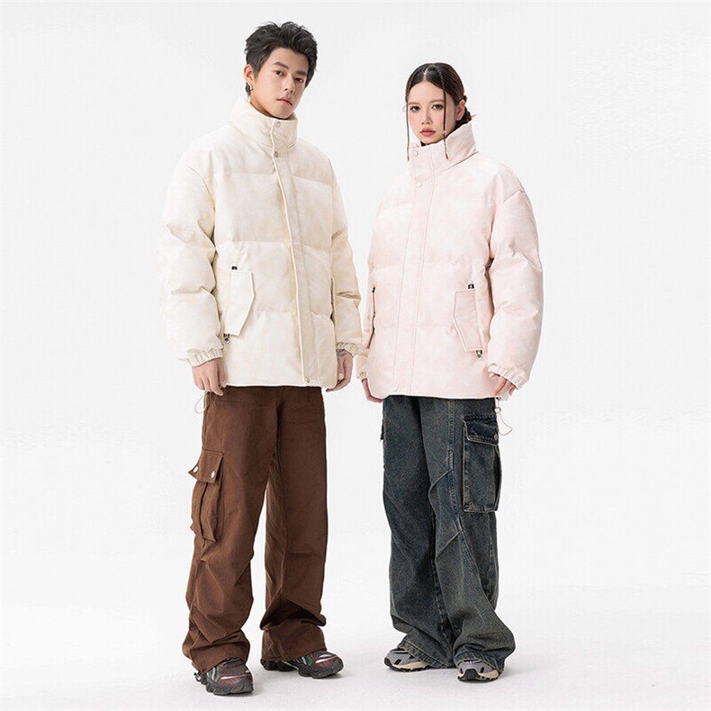 冬季棉衣男女情侣棉服痞帅青少年PU保暖皮外套,男装棉衣,星座1206（原A206）