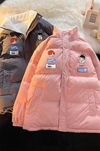 ！2023冬季新款男士立领棉衣宽松保暖棉服百搭外套MY110特P78图片