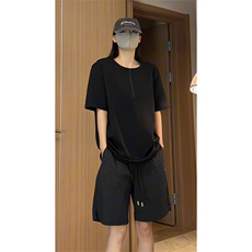 美式风简约重磅短袖T恤男女休闲宽松型百搭圆领上衣T3710-特价P27，男装T恤，电商A007