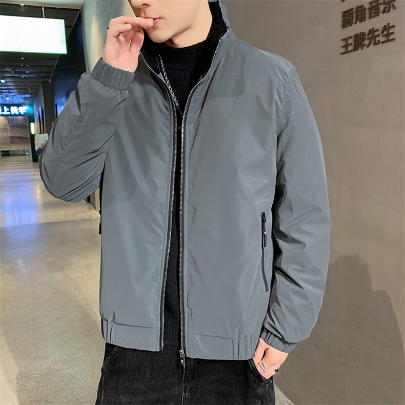 新款男士立领加厚保暖羽绒服冬季中青年男装白鸭绒立领潮流外套,男装羽绒服,电商B212（原钱塘6029）