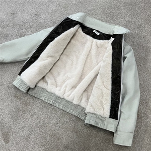 座山雕蟒纹加厚短款夹克版棉衣外套 W1815/特P188图片