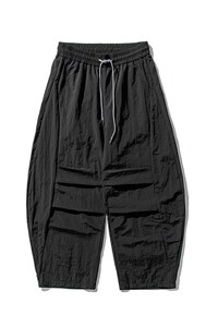 平铺 夏季大码日系港风美式宽松休闲伞兵工装裤薄中性潮 K287/P60图片