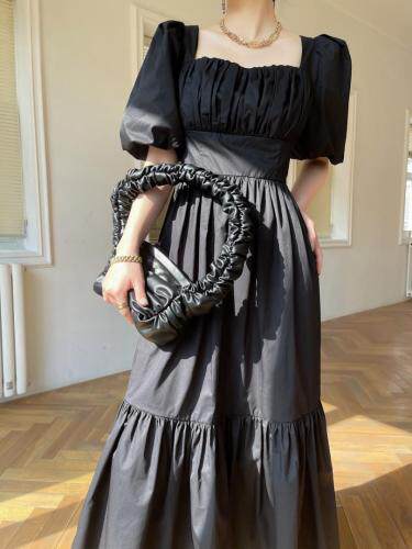 新款#法式泡泡袖长裙，女装，LION&CAT(2F)