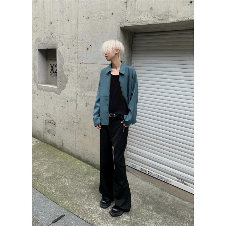 【有货】cleanfit黑色短款外套男高级感痞帅行政夹克Y165LL-特P55,男装夹克,星座1007（原301D）