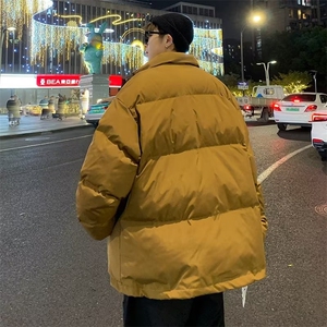 冬季男生2022棉衣冬款外套加厚简约新款港风潮男棉服M0111-P83图片