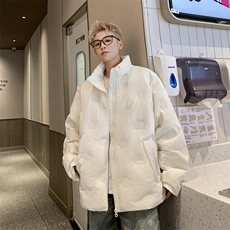 新款现货美式短款立领白鸭羽绒服男轻薄休闲225-2-Y205-P255，男装羽绒服，星座225-2