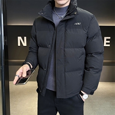 L-4XLMY6607-P175冬季新款短款立领纯色棉衣男加厚保暖外套男，男装棉衣，电商B321-1